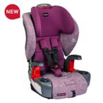 Britax USA E1C199G Britax Grow with You ClickTight Harness-2-Booster Car Seat – 2 Layer Impact Protection – 25 to 120 pounds, Mulberry [Newer Version of Frontier]