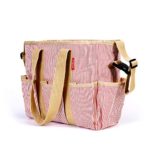 Baby Diaper Bag, Baby Nappy Changing Backpacks with Waterproof Changing Mat Change Backpack (Red Crossbody Bag)