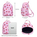 Cute 10 inch mini pack bag backpack for grils children and adult (Strawberry)