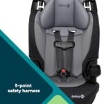 Safety 1st Grand 2-in-1 Booster Car Seat, Extended Use: Forward-Facing with Harness, 30-65 pounds and Belt-Positioning Booster, 40-120 pounds, Dunes Edge