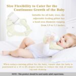 YURRLFUA 2 Pack Baby Bottle Holder, Bottle Holder for Baby,Bottle Propper for Baby,Twin Baby Feeding Pillow,Baby Bottle Holder Hands Free, Newborn Baby Essential（Yellow）