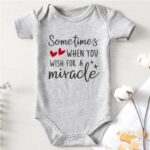 shlrzy Wish One Get Two Baby Twin Outfits For Boy And Girl Newborn Twins Baby Items Must Haves Twin Baby Bodysuit gray 0-3Months