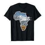 Africa Touring Twin Motorcycle Natural Off-Road Bike T-Shirt