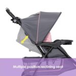 Baby Trend EZ Ride Travel System with EZ-Lift™ Infant Car Seat, Dash Pink