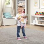 Melissa & Doug Mine to Love Carrier Play Set for Baby Dolls with Toy Bear, Bottle, Rattle, Activity Card