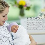 Nurses Choice Newborn Mittens Baby No Scratch Gloves, 100% Cotton Infant Mittens for Baby Boy & Girl, 0-3 Months White